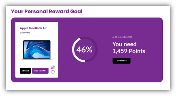Personalised emails with real-time progress achievable incentives will get you the email cut through